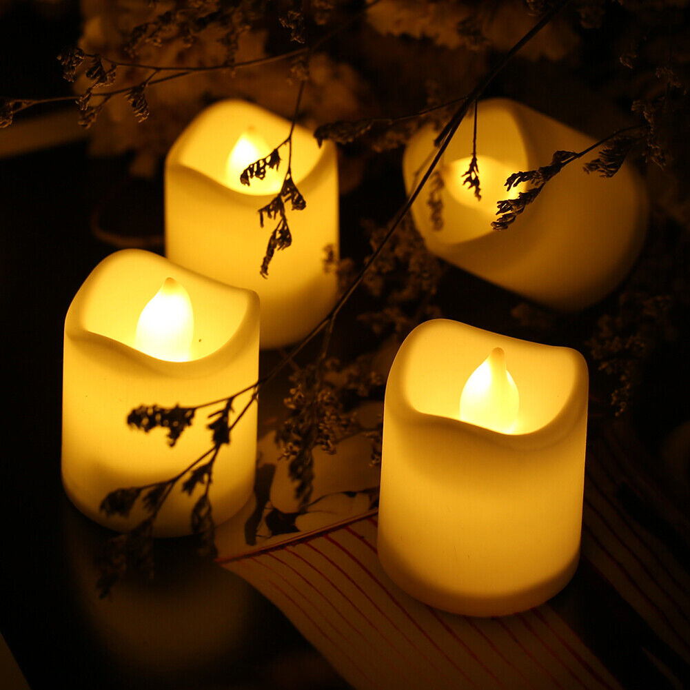 Led Tea Lights Candles (FLAMELESS)