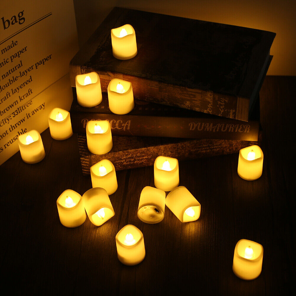 Led Tea Lights Candles (FLAMELESS)