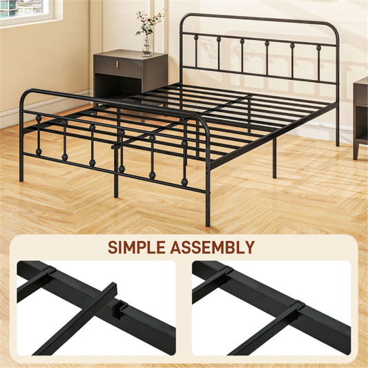 King Size Metal Bed Frame