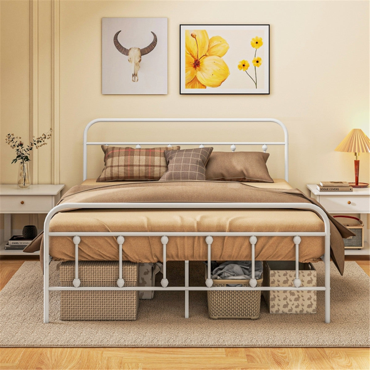 King Size Metal Bed Frame