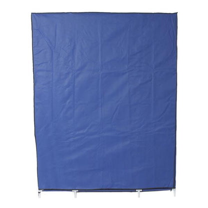 5-Layer 12-Compartment Non-woven Fabric Wardrobe Portable Closet Navy (133x46x170cm)